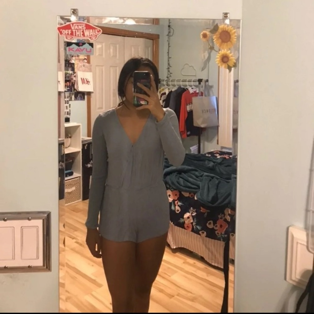 Blue Romper
